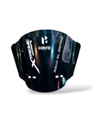 Premium Black Metalic Visor For Hero Xtream 125R_img_0