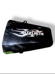 Premium Black Silencer Cover For Suzuki Gixxer All Model_img_0