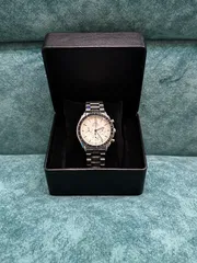 Omega Speedmaster Moonwatch Professional Silver Chain - White Dial_img_4