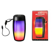 Bluetooth Audio Heavy Subwoofer Home Colorful Glass Harman Sound Quality Good Wireless Bluetooth High Color Value Computer Speaker_img_0