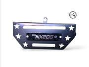 Premium Heavy Black Star Silencer Gourde For Honda NX-200_img_0