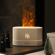 GearUp DQ701 Flame Effect Air Humidifier Oil Fragrance Aromatherapy Diffuser With Night Light_img_1