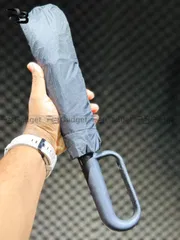 Premium 10-Ribs Automatic Folding Umbrella With Hanger Handle_img_1