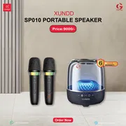 XUNDD SP010 Transparent Wireless Karaoke Speaker_img_0