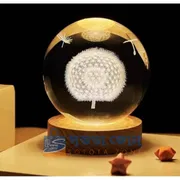 Multi Color Changing LED 3D Crystal Ball -Color Variations_img_2