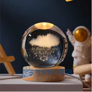 Multi Color Changing LED 3D Crystal Ball -Color Variations_img_5