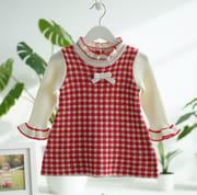 Premium Wool Frock Sweater (Whit & Red) Code-MS-112_img_0
