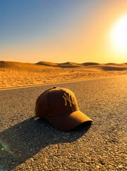 NY Adjustable Cotton Cap – Espresso Dusk Brown with Metal Back Strap_img_0