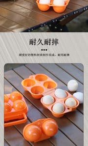 Travel egg box - for camping / travel / home | potable egg box_img_11
