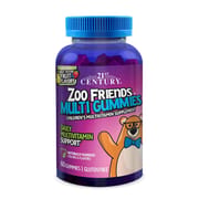 21st Century Zoo Friends Multi Gummies, Fruit 60 Count_img_0