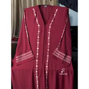 FAIJA ABAYA MEROON_img_0