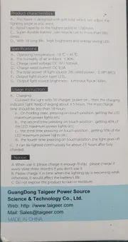 YAGE YG-T109 Rechargeable Table Lamp_img_2