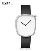 TOMI T-077 Unisex Leather Belt Casual Quartz Wrist Watch (White)_img_3