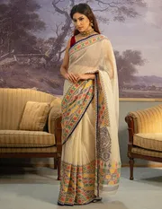 Elegant Jamdani Sharee – Timeless Bengali Heritage_img_0
