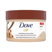 DOVE Exfoliating Body Polish Brown Sugar & Coconut Butter – 298gm_img_0