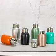 300ML Mini Pocket Double Wall Drinking Leakproof Vacuum Flasks_img_1