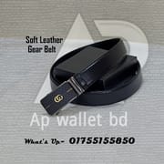 Gucci Premium Authentic Soft Leather Gear Belt With Box_img_1