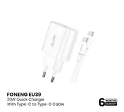 FONENG EU39 PD 20W Quick Charger With Type-C to Type-C Cable_img_0