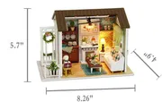 Playmoji DIY Miniature House - Happy Times (With Dust Cover)_img_8