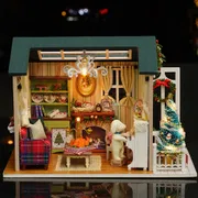 Playmoji DIY Miniature House - Holiday Times (With Dust Cover)_img_1