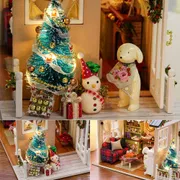 Playmoji DIY Miniature House - Holiday Times (With Dust Cover)_img_3