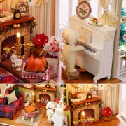 Playmoji DIY Miniature House - Holiday Times (With Dust Cover)_img_5