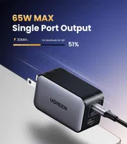 UGREEN Nexode 65W 3-Port GaN Fast Charger_img_1