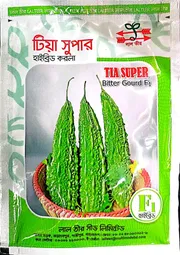 হাইব্রিড করলা টিয়া সুপার। F1 Hybrid bitter gourd seeds Tia Super_img_0