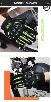 Premium Riding Full Finger Hand Gloves Suomy SU-33_img_5