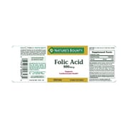 Nature’s Bounty Folic Acid 800 mcg Maximum Strength_img_1