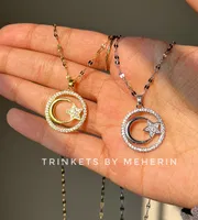 Star moon pendant (GOLDEN)_img_0