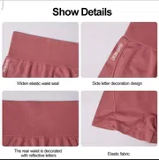 Seamless Fitness Shorts Women Biker Shorts Women Booty Shorts Workout Leggings Sport Women Fitness Gym Running Yoga Shorts_img_3