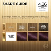 L’Oreal Paris Preference Permanent Hair Color 4.26 Tuscany Pure Burgundy Cool Violet_img_1