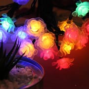 Rose Flower Fairy Light Multicolor_img_2