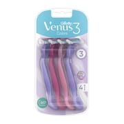 Gillette Venus Colors 3 Disposable Razors (4 In Pack Of 1)_img_1