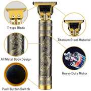 Professional Hair & Beard Trimmer - Long-Lasting Battery_img_3