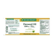 Nature’s Bounty Flaxseed Oil 1200 mg_img_1