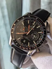 Omega Chronograph Watch Black_img_0