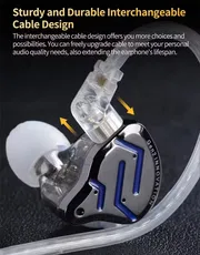 KZ ZSN Pro 2 3.5mm Earphones_img_3
