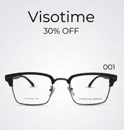 Porsche Design TR90 Geometric Double-Bridge Eyeglasses – Black & Silver (Model 823)_img_3