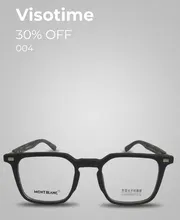 Mont Blanc Style Geometric Matte Black Eyeglasses – Model 004_img_3