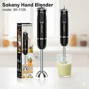 Sokany SK-1726 Stainless Steel Hand Blender 300W | 2-Speed Electric Blender | Price in BD_img_0