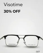Porsche Design Semi-Rimless Geometric Aviator Eyeglasses – Black & Gold Tone_img_2