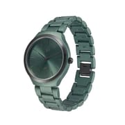 Fastrack Vyb Slayer Quartz Analog Green Dial Metal Strap Watch For Girls (FV60008KM03W)_img_0