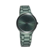 Fastrack Vyb Slayer Quartz Analog Green Dial Metal Strap Watch For Girls (FV60008KM03W)_img_1