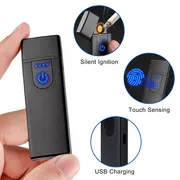 Smart Touch - USB Rechargeable Electric Coil Lighter._img_2