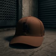 LA Adjustable Cotton Cap – Cocoa Night Brown with Metal Back Strap_img_2