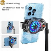 X20 Mobile Phone Type-C System Back-clipSemiconductor Cooling Fan Radiator for PUBG GameCooler for lOS Android Cool Heat Sink_img_2