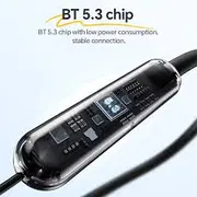 Hoco ES70 Long Battery Backup Bluetooth Neckband – Black Color_img_1