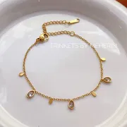 Water drop tassel bracelet_img_2
